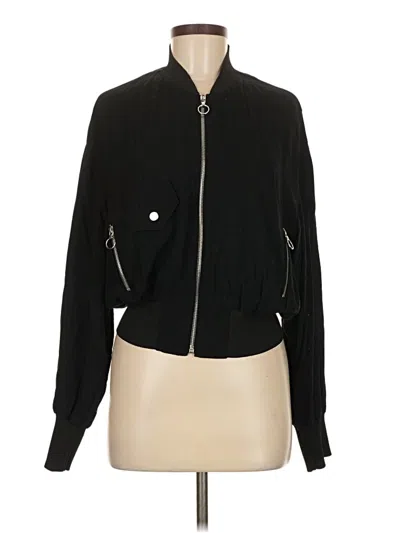 Pre-owned Maje Jacket In Black