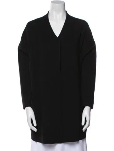 Pre-owned Maje Jacket In Black