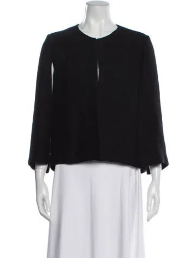 Pre-owned Maje Jacket In Black