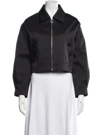 Pre-owned Maje Jacket In Black