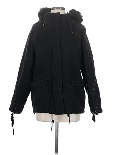 Pre-owned Maje Jacket In Black