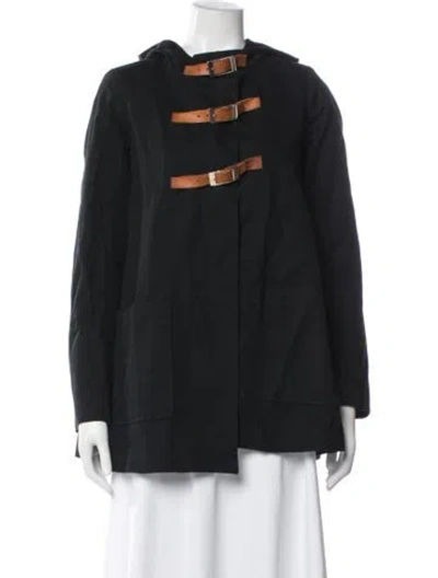 Pre-owned Maje Jacket In Black