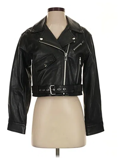Pre-owned Maje Jacket In Black