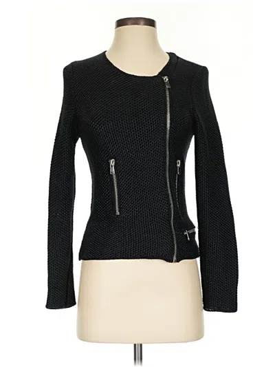 Pre-owned Maje Jacket In Black