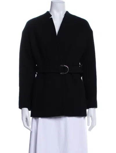 Pre-owned Maje Jacket In Black