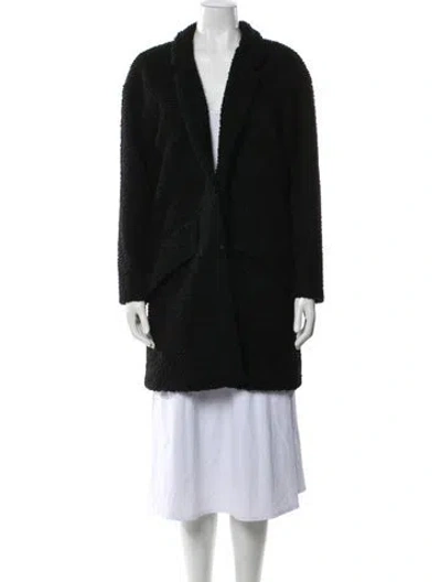 Pre-owned Maje Jacket In Blue