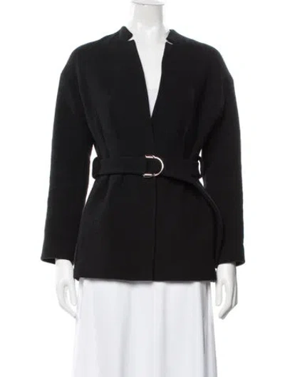 Pre-owned Maje Jacket In Blue