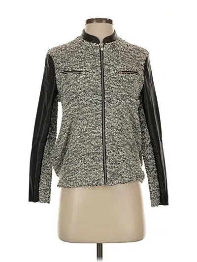 Pre-owned Maje Jacket In Gray