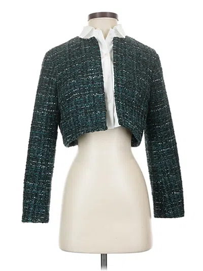 Pre-owned Maje Jacket In Green