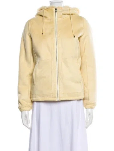 Pre-owned Maje Jacket In Neutral