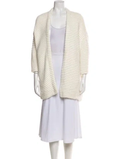 Pre-owned Maje Jacket In Neutral