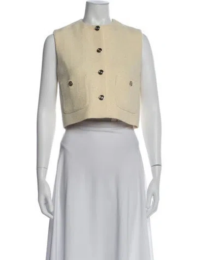 Pre-owned Maje Jacket In Neutral