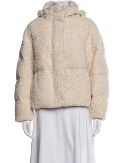 Pre-owned Maje Jacket In Neutral