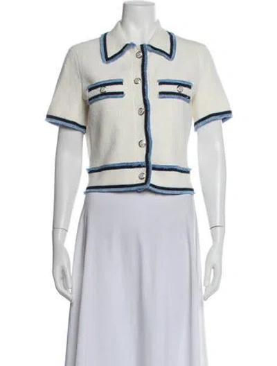 Pre-owned Maje Jacket In Neutrals
