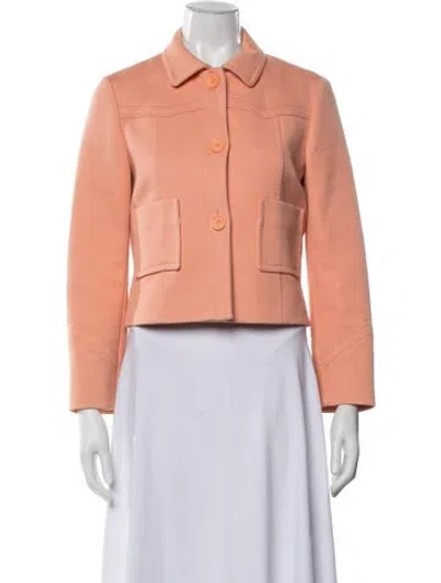 Pre-owned Maje Jacket In Orange