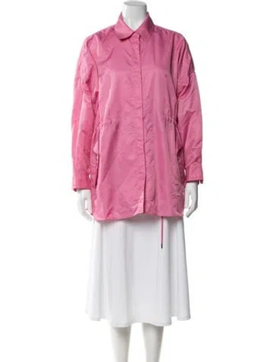 Pre-owned Maje Jacket In Pink