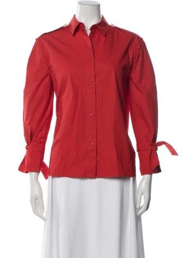 Pre-owned Maje Jacket In Red