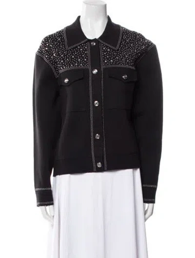 Pre-owned Maje Jacket W/ Tags In Black