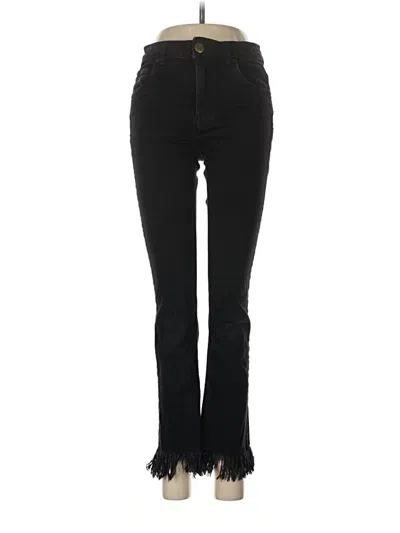 Pre-owned Maje Jeans In Black