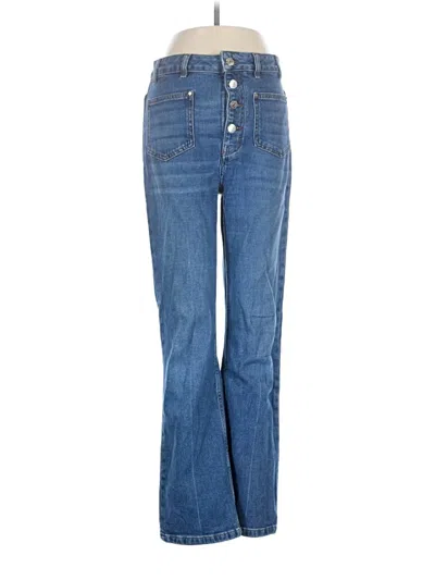 Pre-owned Maje Jeans In Blue