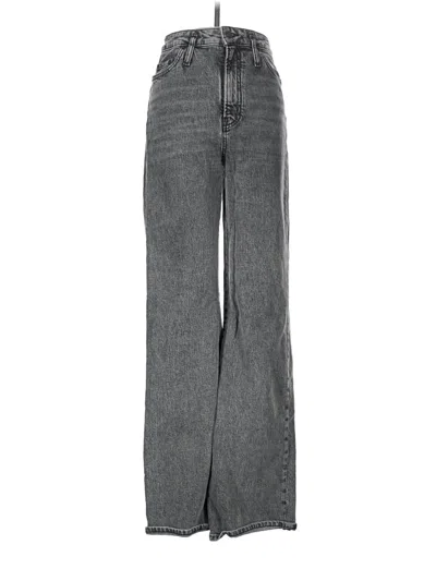 Pre-owned Maje Jeans In Gray