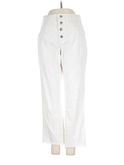 Pre-owned Maje Jeans In Ivory