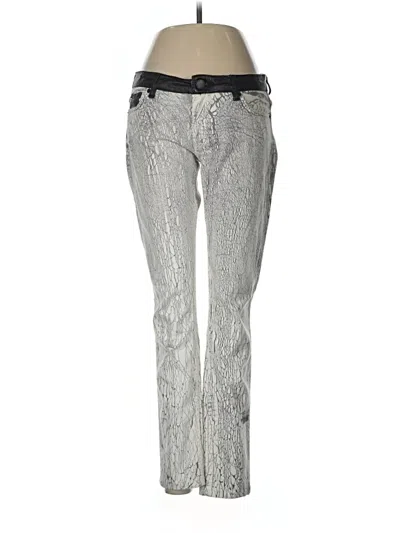 Pre-owned Maje Jeans In Silver