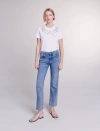 MAJE JEANS WITH BRAIDED DETAILS FOR SPRING/SUMMER