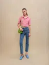MAJE JEANS WITH BRAIDED DETAILS FOR SPRING/SUMMER