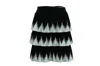 Maje Julia Tiered Skirt In Black And White Polyester Viscose In Black