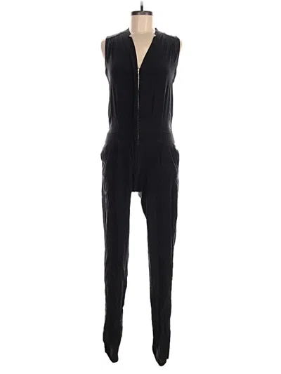 Pre-owned Maje Jumpsuit In Black