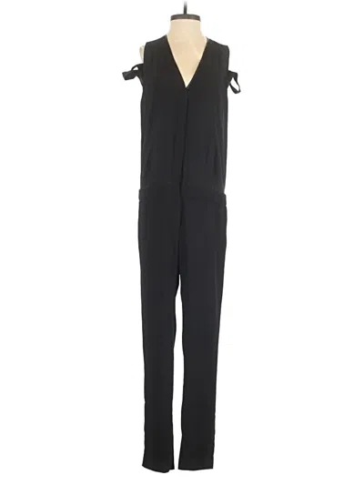 Pre-owned Maje Jumpsuit In Black