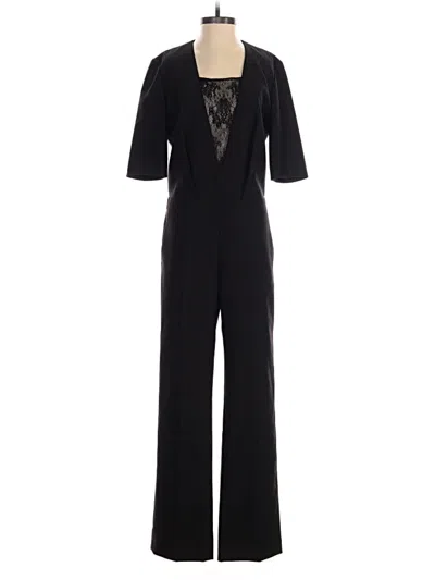 Pre-owned Maje Jumpsuit In Black