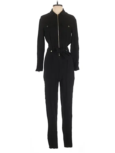 Pre-owned Maje Jumpsuit In Black
