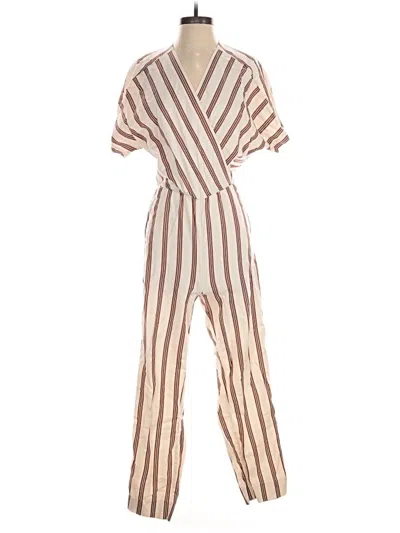 Pre-owned Maje Jumpsuit In Brown