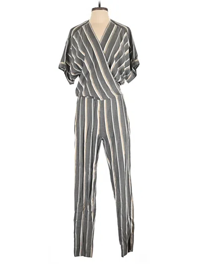 Pre-owned Maje Jumpsuit In Gray