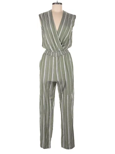 Pre-owned Maje Jumpsuit In Green