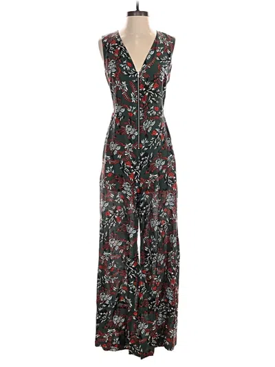 Pre-owned Maje Jumpsuit In Green