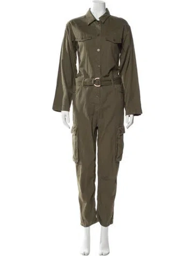 Pre-owned Maje Jumpsuit In Green