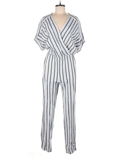 Pre-owned Maje Jumpsuit In Silver