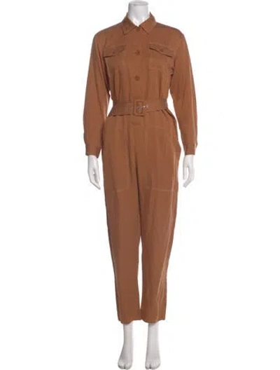 Pre-owned Maje Jumpsuit W/ Tags In Neutral
