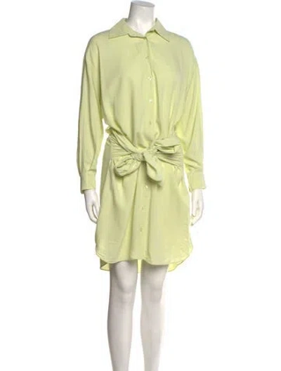 Pre-owned Maje Knee-length Dress W/ Tags In Green
