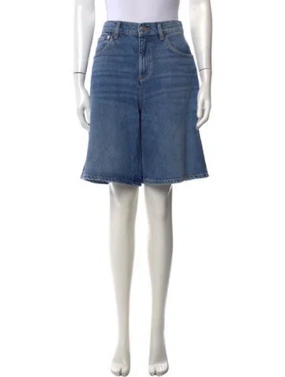 Pre-owned Maje Knee-length Shorts In Blue