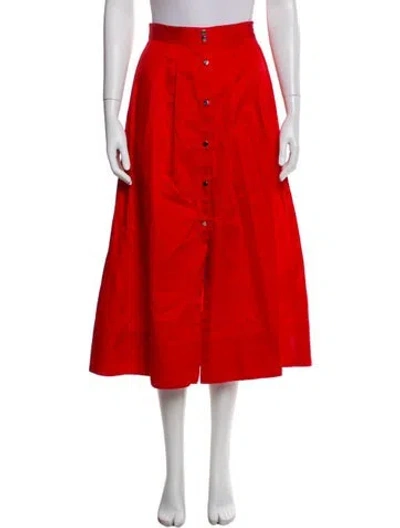 Pre-owned Maje Knee-length Shorts In Red