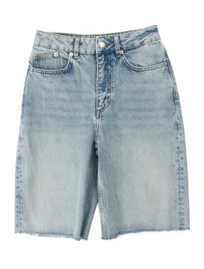 Pre-owned Maje Knee-length Shorts W/ Tags In Blue