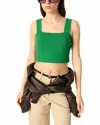 Maje Knitted Crop Top