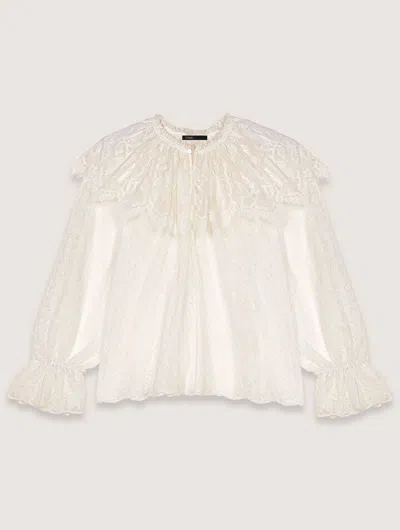 MAJE LACE TOP