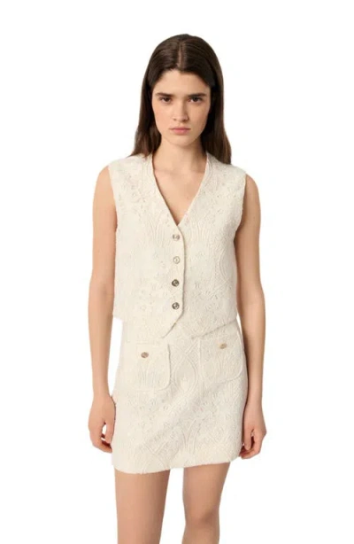 Maje Lace Vest