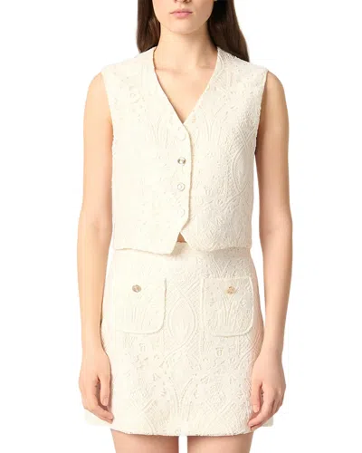 MAJE LACE VEST