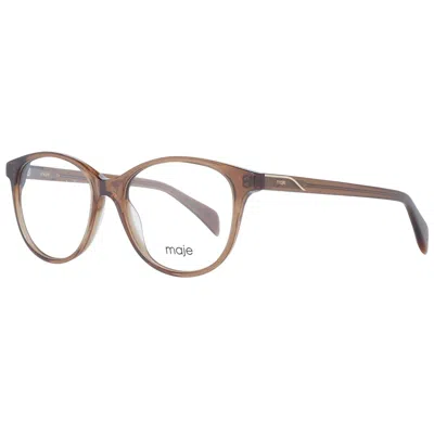 Maje Ladies' Spectacle Frame  Mj1001 51003 Gbby2 In Brown